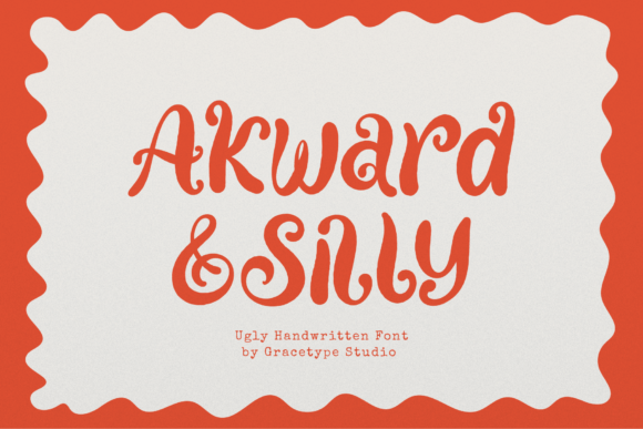 Akward Silly: A Quirky Handwritten Font for Digital Design