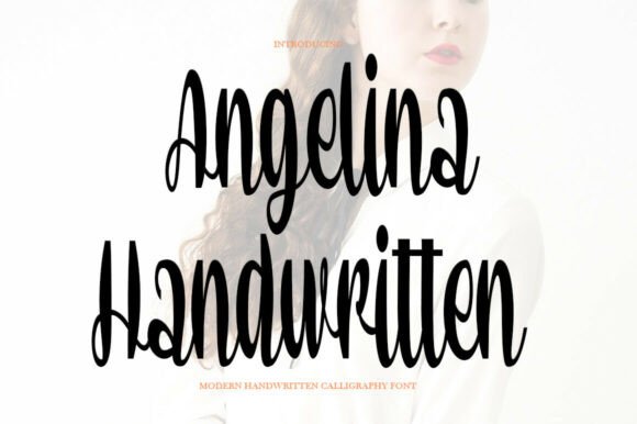 Angelina Handwritten: A Modern Font for Polished Branding