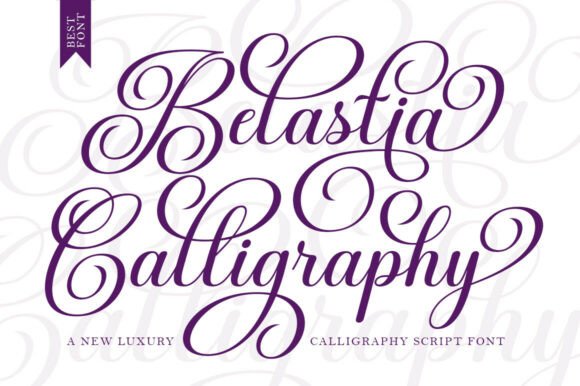 Belastia Calligraphy: A Script Font That Elevates Brand Design