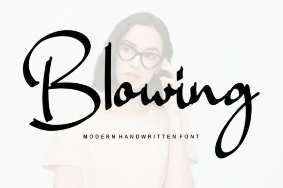 Blowing: A Script Font That Breathes With Personality