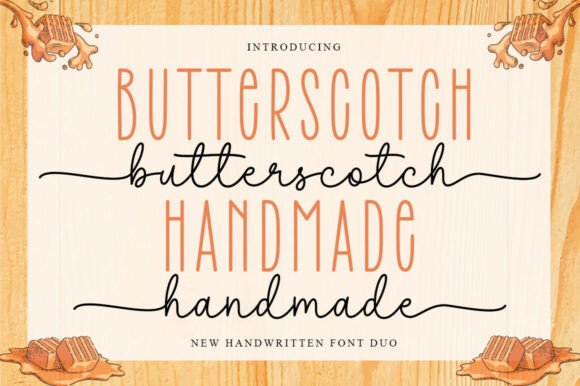 Butterscotch Handmade Duo: A Designer’s Creative Typeface