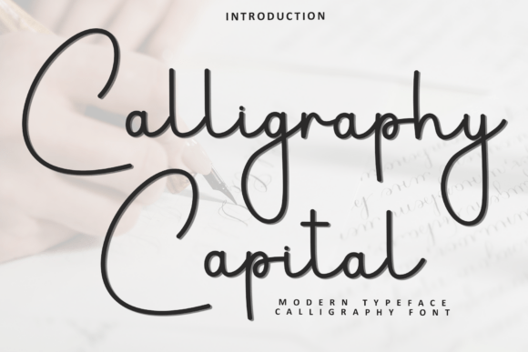 Calligraphy Capital: A Soft Script Font With Real Branding Charm