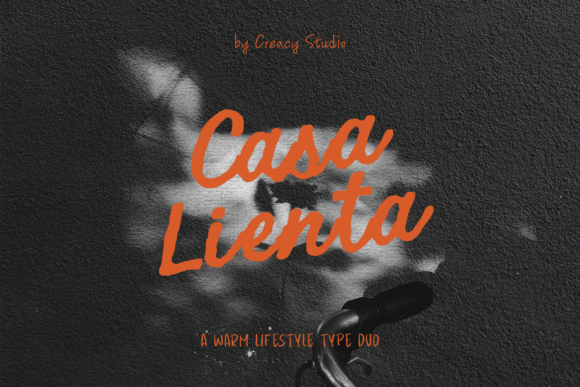 Casa Lienta: A Warm Lifestyle Typeface for Editorial Design