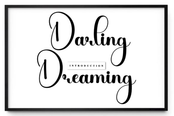 Darling Dreaming: A Sweet Script Font for Web Design