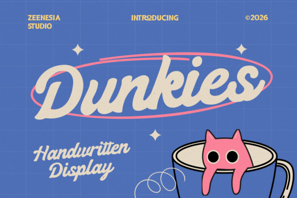 Dunkies: A Handwritten Font That Brings Websites to Life