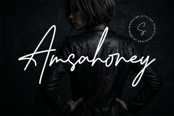Elevate Your Editorial Design with the Amsahoney Handwritten Font