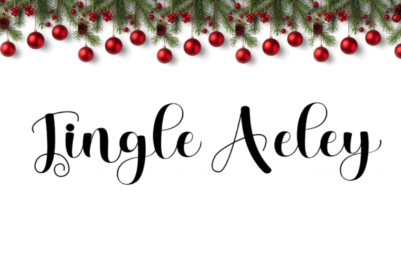 Jingle Aeley: A Handwritten Font for Editorial Warmth