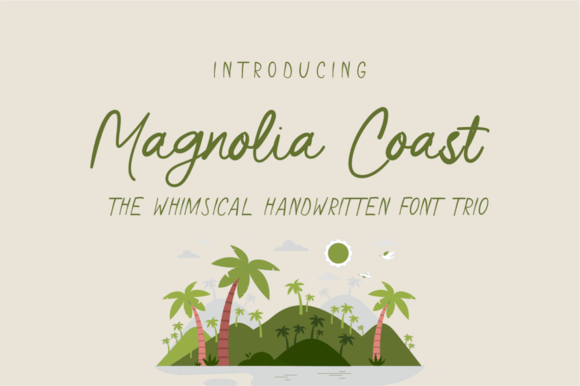 Magnolia Coast Trio Font for a Polished Brand Look