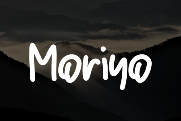 Moriyo: A Modern Script Typeface for Web Designers