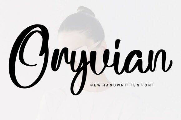 Oryvian: A Timeless Handwritten Font for Makers