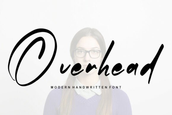 Overhead: A Delicate Handwritten Font for Polished Branding