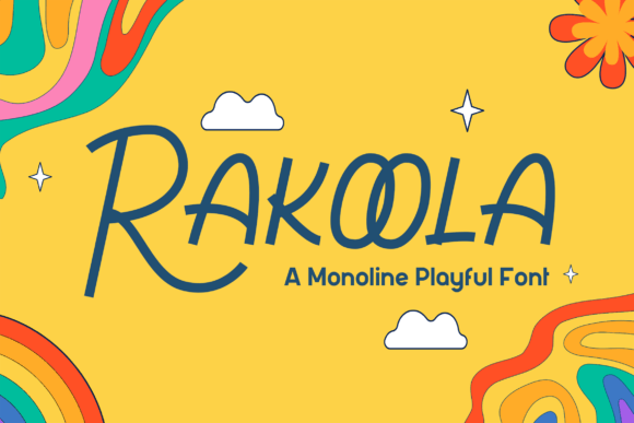 Rakoola: A Playful Handwritten Font for Editorial Design