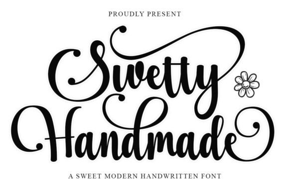 Sweetty Handmade: A Script Font That Adds Warmth to Your Brand