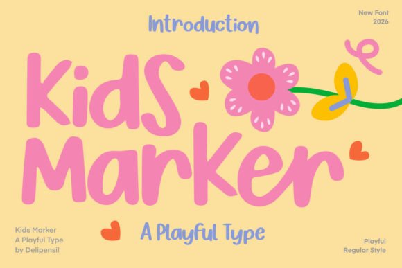 Why Kids Marker Font Deserves a Spot in Your Creative Toolkit